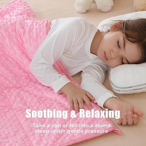 Miniatura 2 de Sivio Minky - Manta pesada para niños pequeños, manta pesada para dormir, manta pesada de doble cara suave y transpirable, 3 libras, 36 x 48