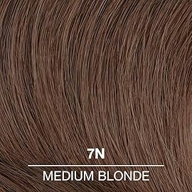 COLORCHARM Permanent Liquid Hair Color for Gray Coverage| 7N Medium Blonde | 1.4 Fl Oz