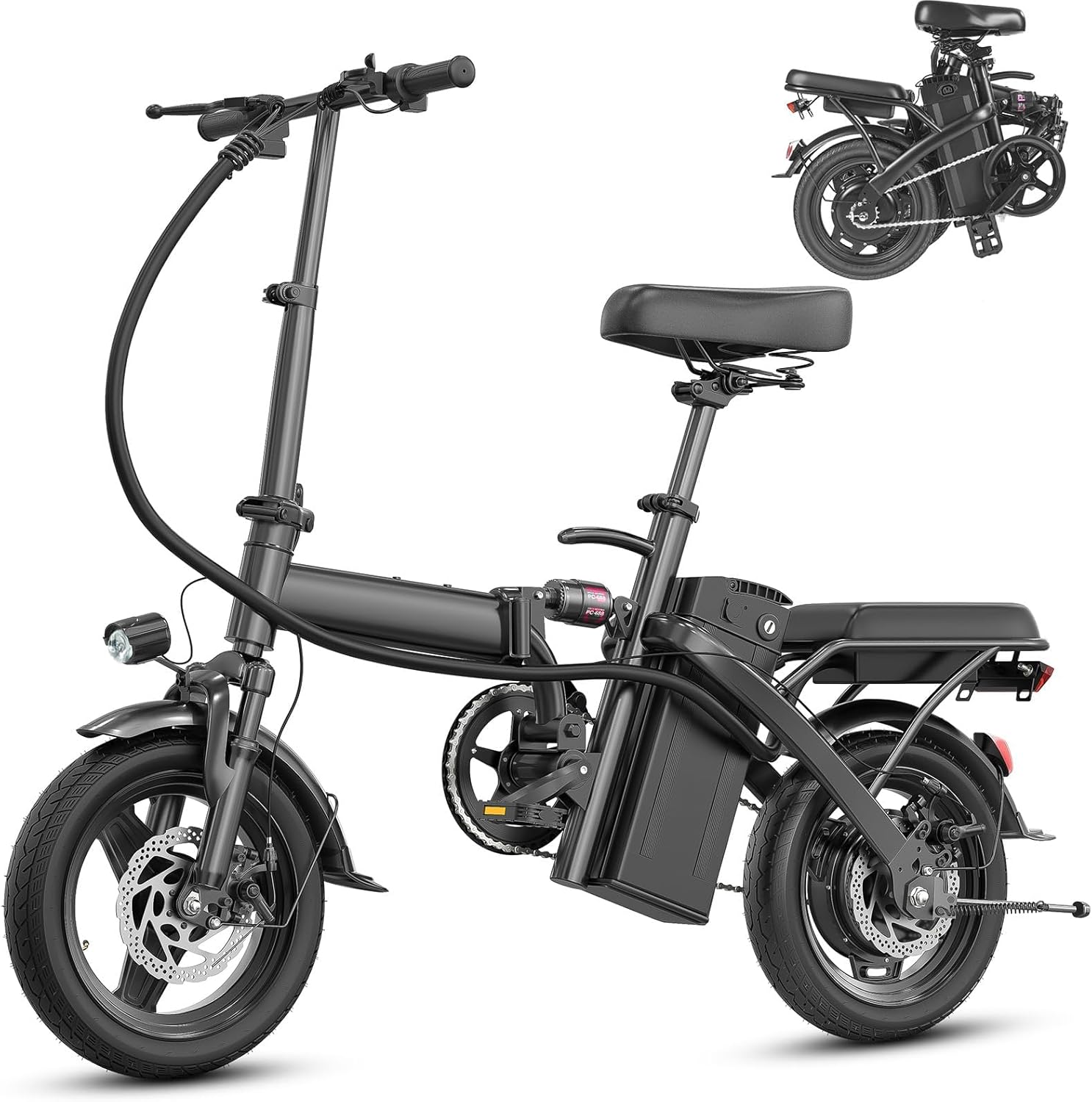 LELEKUAI electric bike - 560W motor, 480Wh battery - Electric Bike, Folding Bike