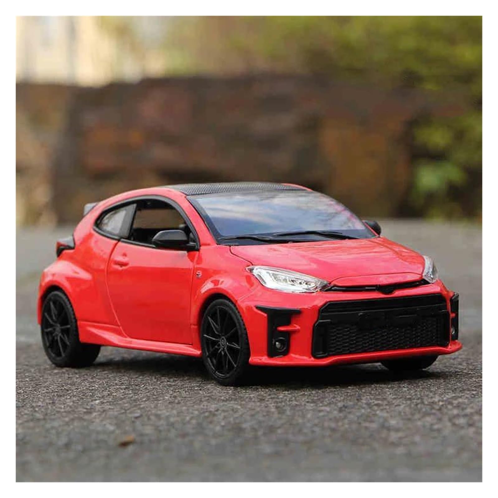 Btwodian Scale Model Car For Toyota GR For Yaris Diecast Model Car