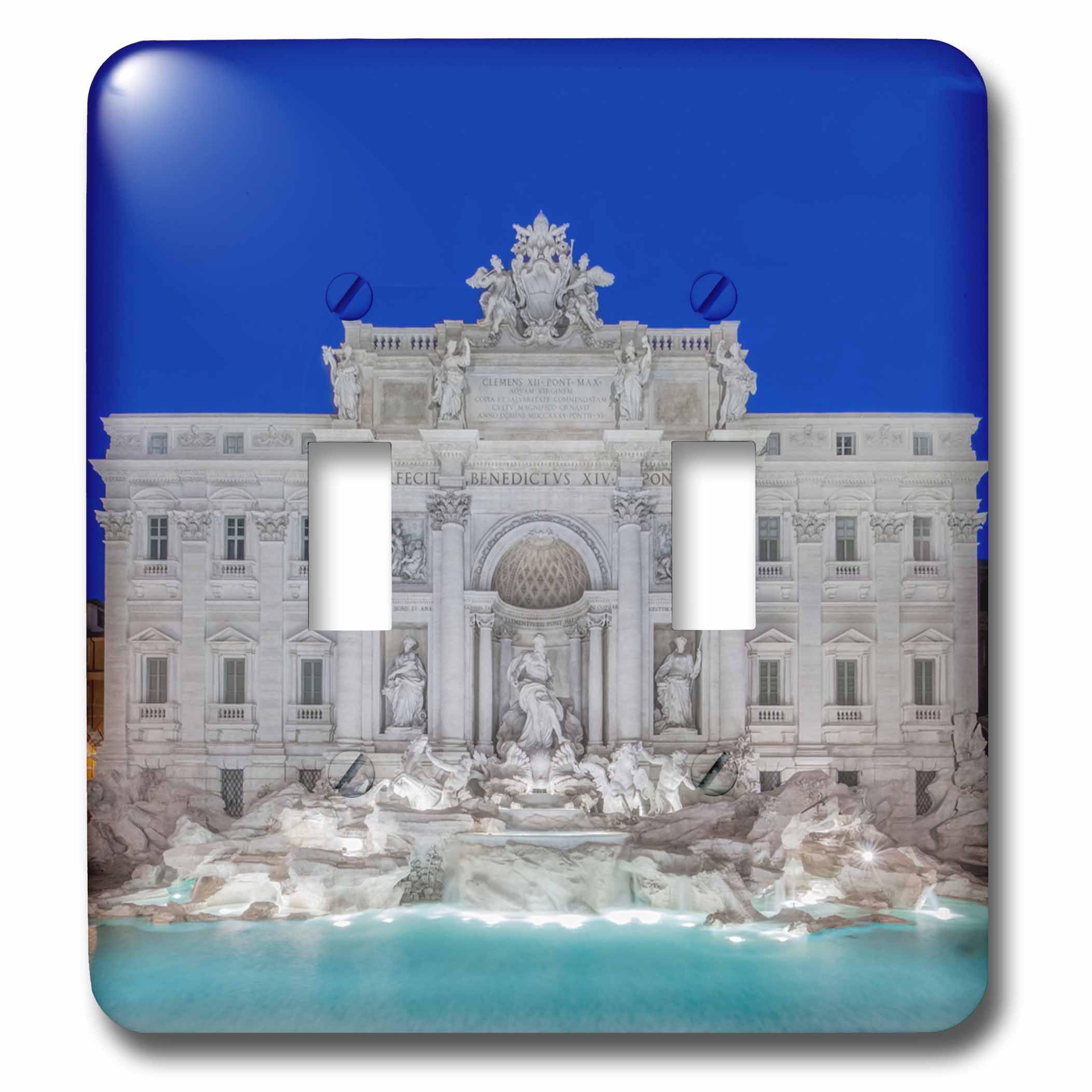 Interrupteur Trevi Fountain de qualité supérieure avec motif Rome Italie
