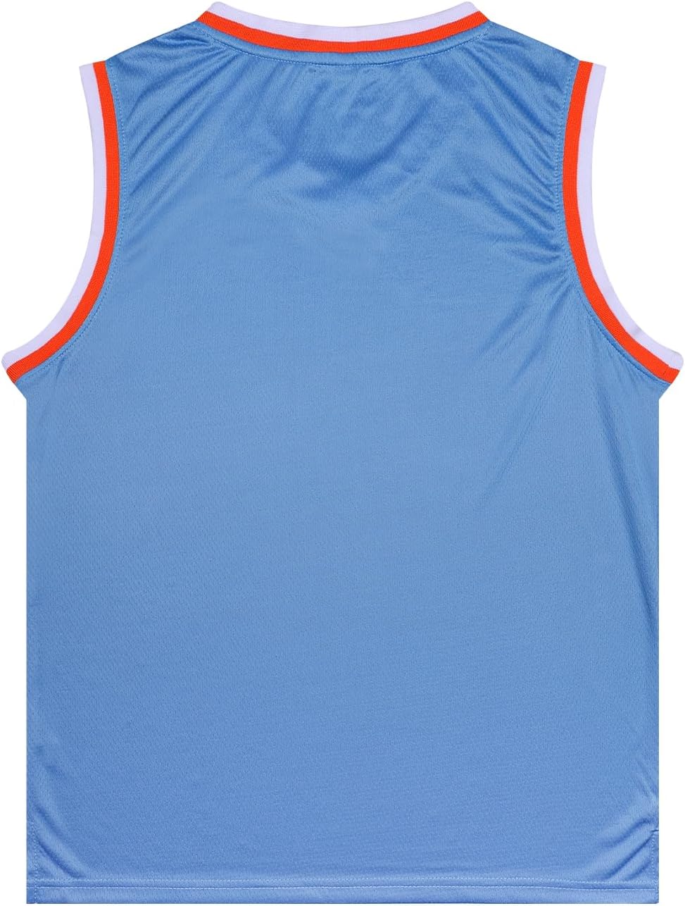 Basketball Jersey, Mens Blank Jerseys Plain Sleeveless Practice Jersey S-3XL(Blue-S)