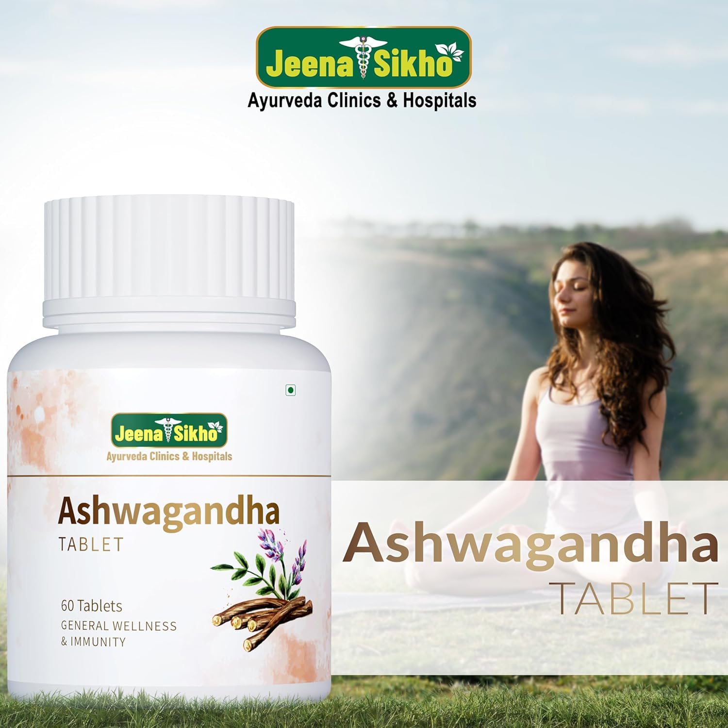 Jeena Sikho Ashwagandha Tablets | Naturally Helps In Stress Management | Boosts Strength & Energy Of The Body, 60 Tablets, Pack of 3 — Amazon image 5