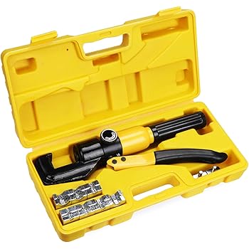 Multiware Kit Coffret De Presse A Sertir Outil De Sertissage Hydraulique Amazon Fr Bricolage