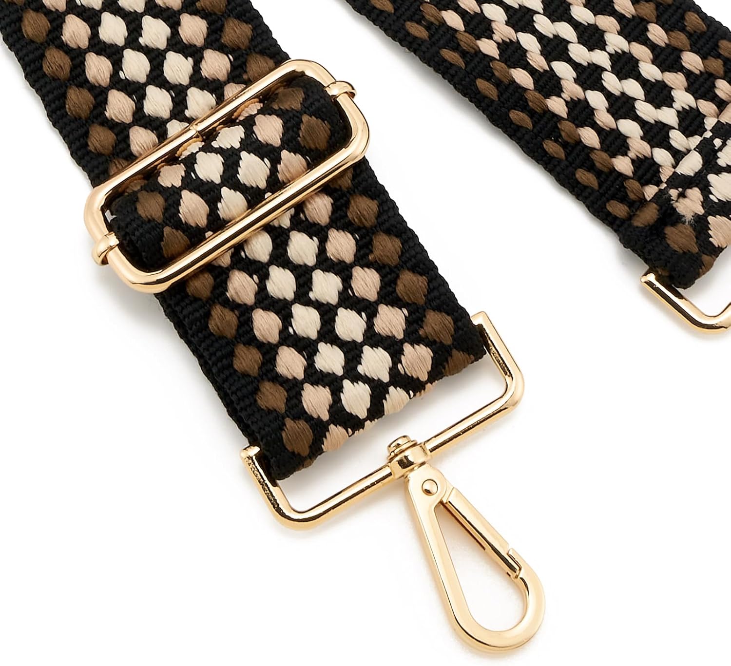 Wide Shoulder Strap Adjustable Replacement Belt Guitar Style Crossbody Bag Handbag Strap Multicolor Canvas Straps(Wide:2in)(Color31) - Image 3