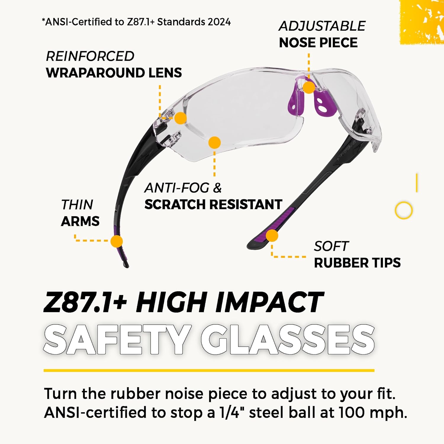 TradeSmart High-Performance Earmuffs for Shooting Range & Shooting Eye Protection Glasses + Firearm Confidence Course - Image 4