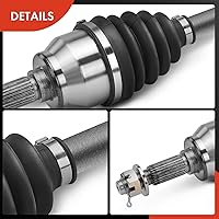 Vista 11 de A-Premium Conjunto de eje de eje CV compatible con John Deere Gator RSX 850i/860E/860i/860M, Gator XUV 550/560/560E/590E/590i/590M, 2013-2020