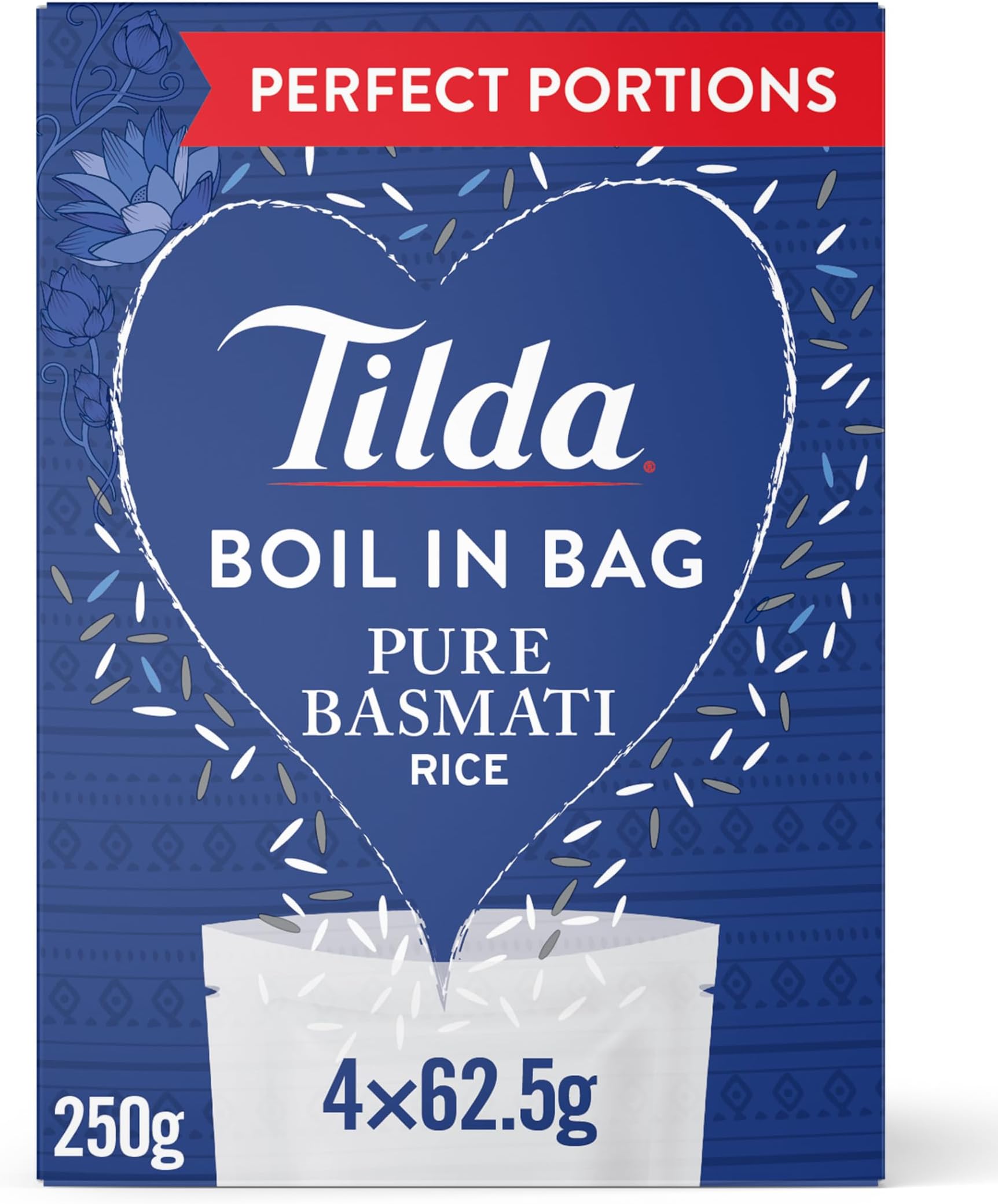 Boil in the Bag Basmati Rice 62.5g x 4