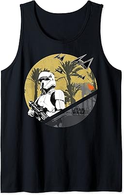 Star Wars Rogue One Scarif Trooper AT Badge Canotta