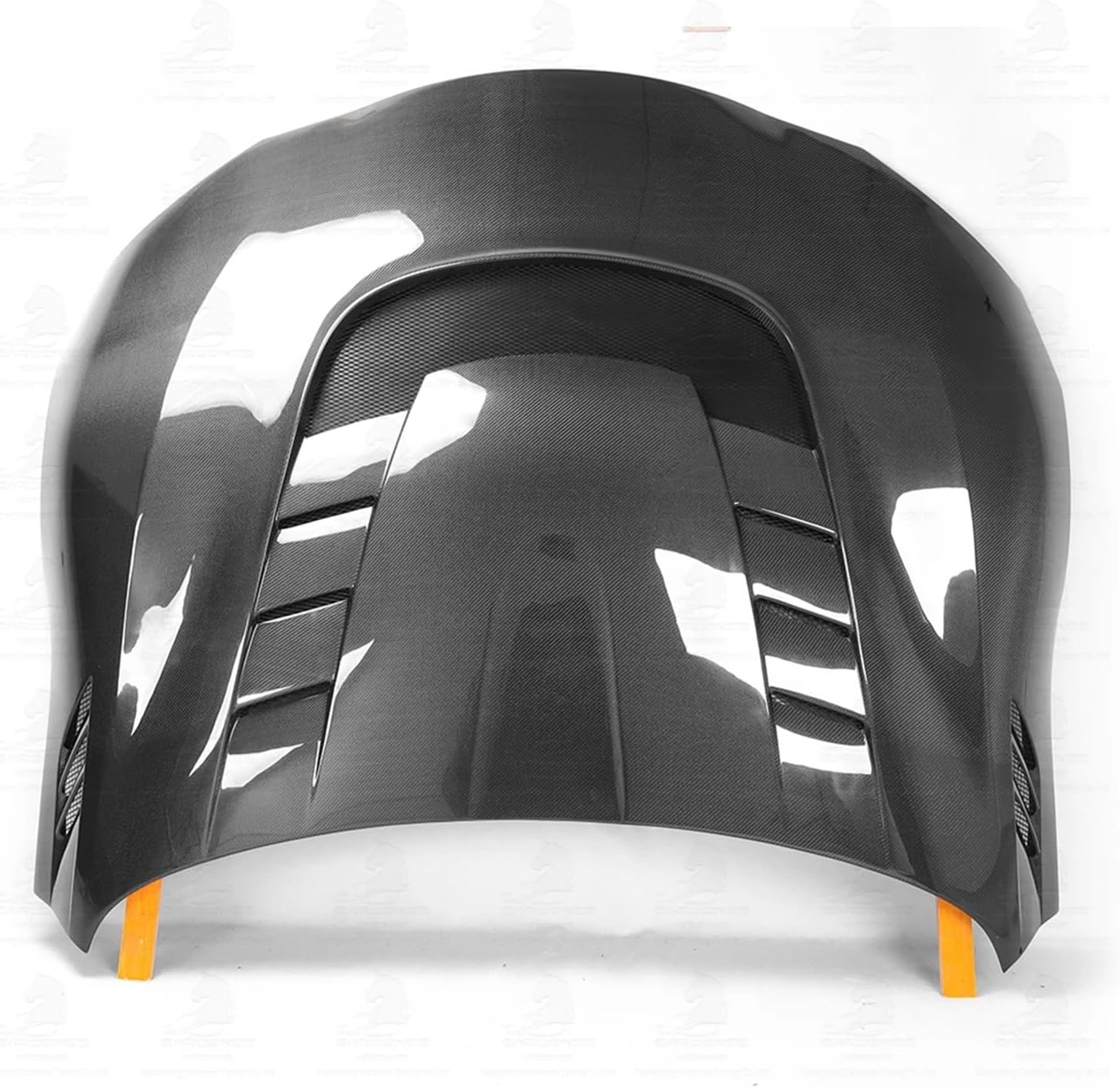 Black Carbon Fiber VRS Type Vented Car Bonnet Engine Cooling Hood Designed Compatible For Toyotas Supra GR MK5 A90 A91