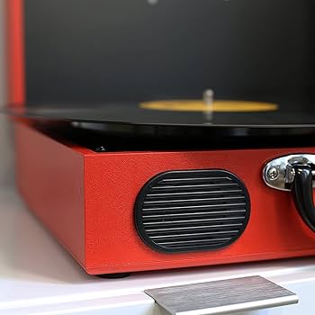 ポータブルレコードプレーヤー スーツケース型 スピーカー内蔵 レトロ レッド 楽天市場】【公式 / 送料無料】ION Audio スピーカー内蔵 スーツ