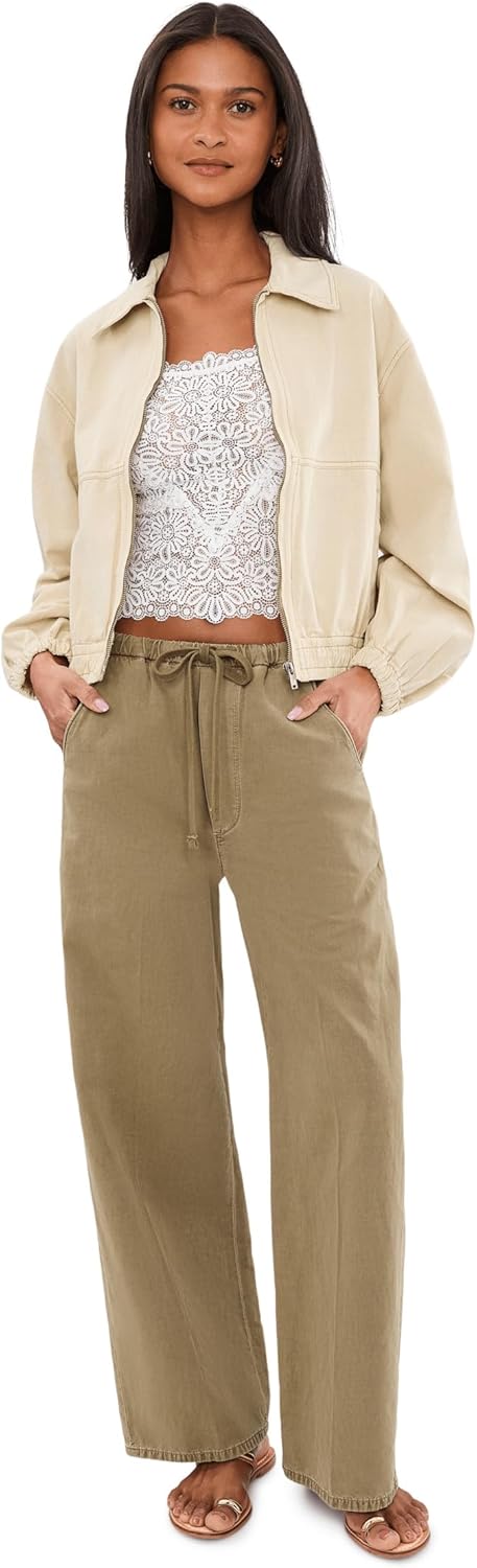 Free People Women's We the Free Birdie Track Jacket