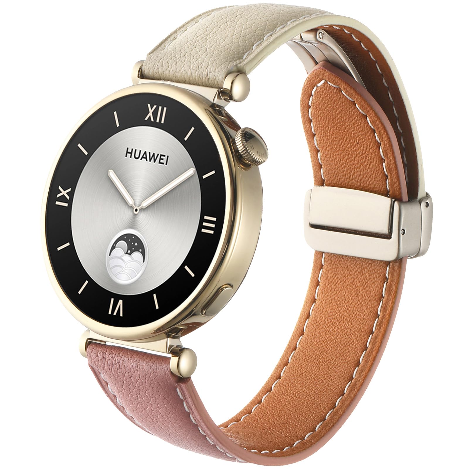 DEALELE Bands Compatible with Huawei Watch GT5 Pro 42mm / GT5 41mm / GT4 41mm / Garmin Venu 3S / Forerunner 265S / Fossil Women's Gen 6, 18mm Printed