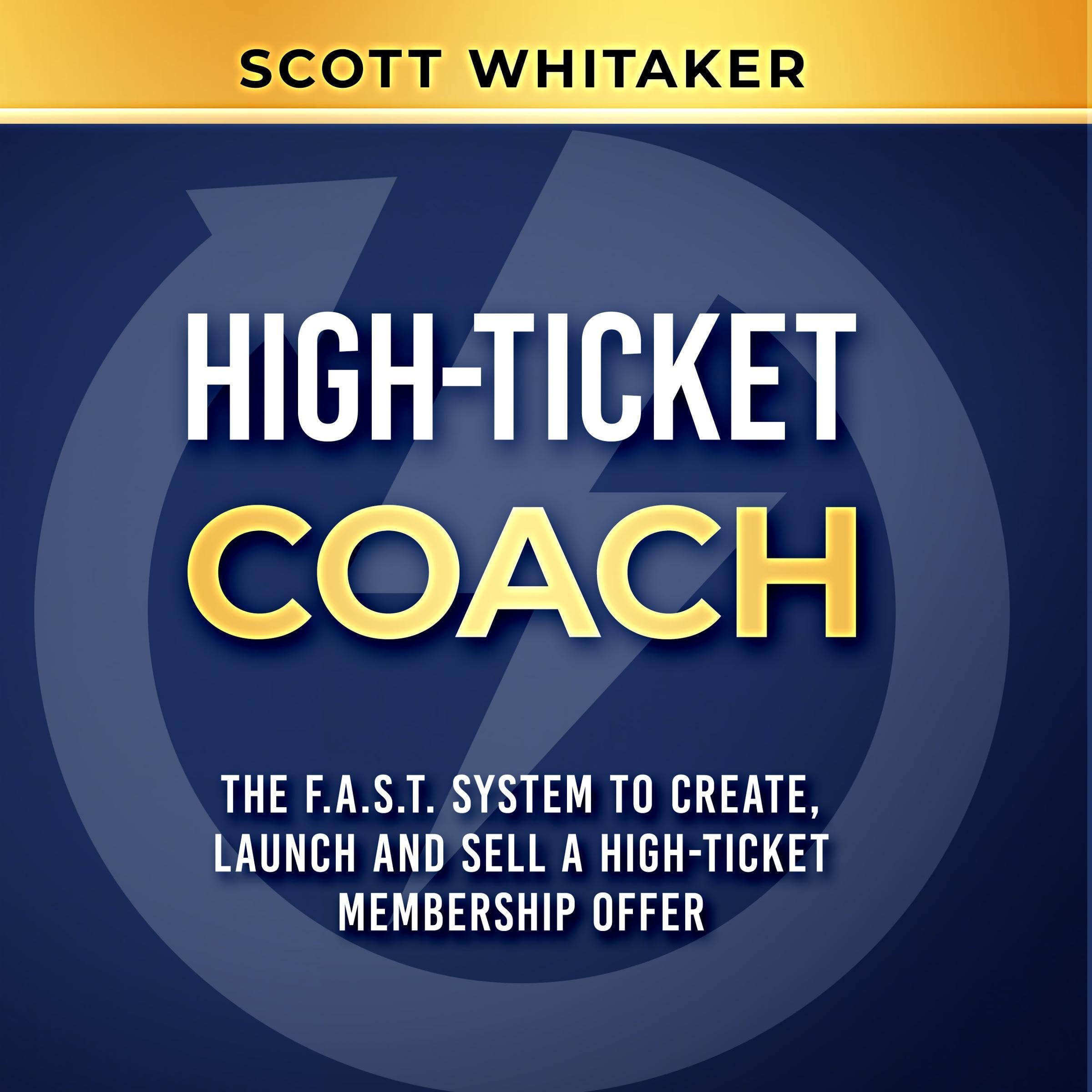 Cover art for High-Ticket Coach