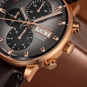 Amazon.com: MIDO Commander Chronograph - Swiss Automatic Watch for