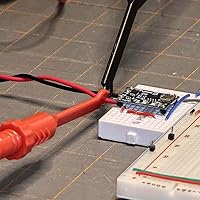 Vista 5 de Juego de 2 cables de prueba de multímetro, clip de sonda de perforación de alambre eléctrico, sondas traseras de aislamiento automotriz con enchufe