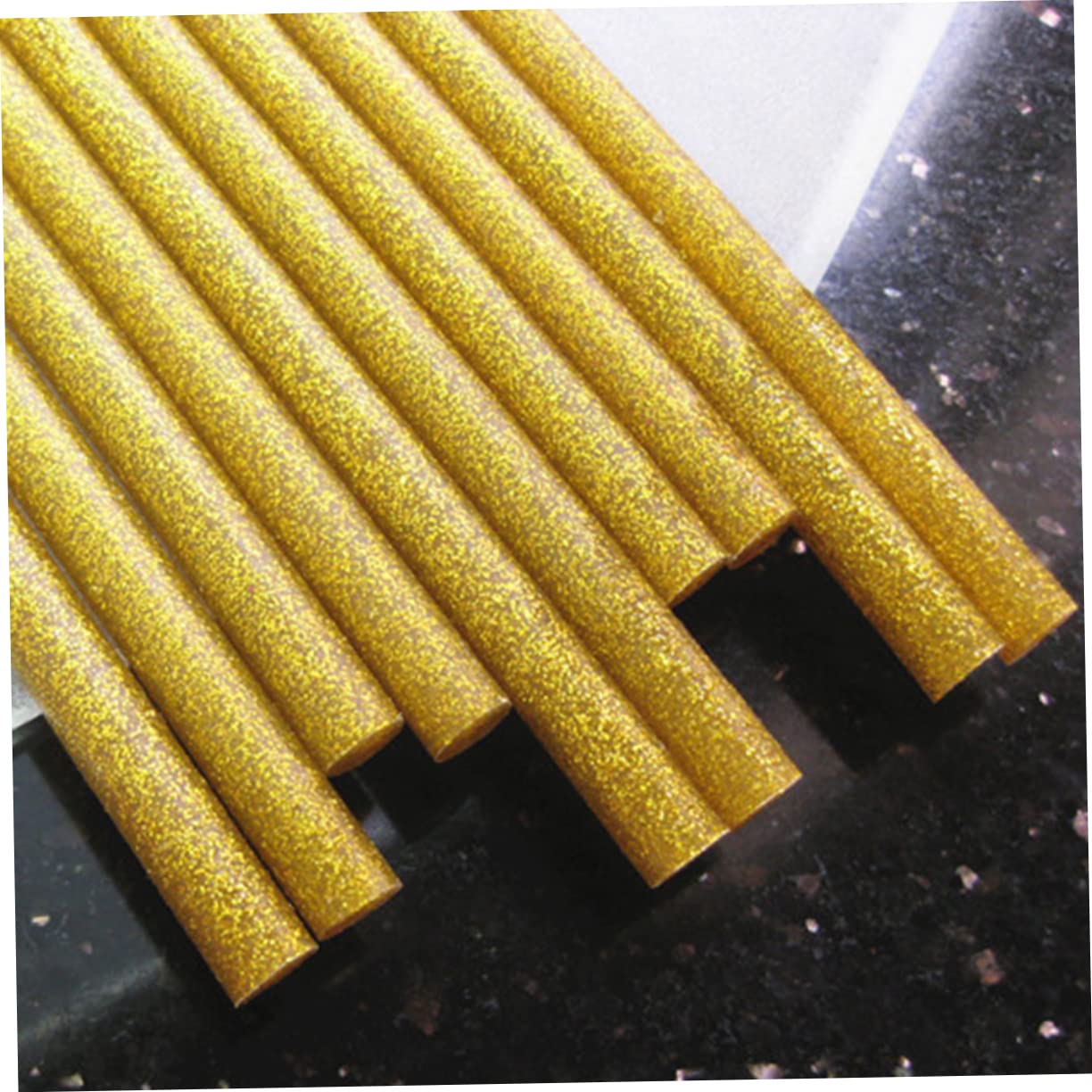 200pcs Material Glitter Glue Sticks Hot Melt Adhesive Sticks Random Glue Strips