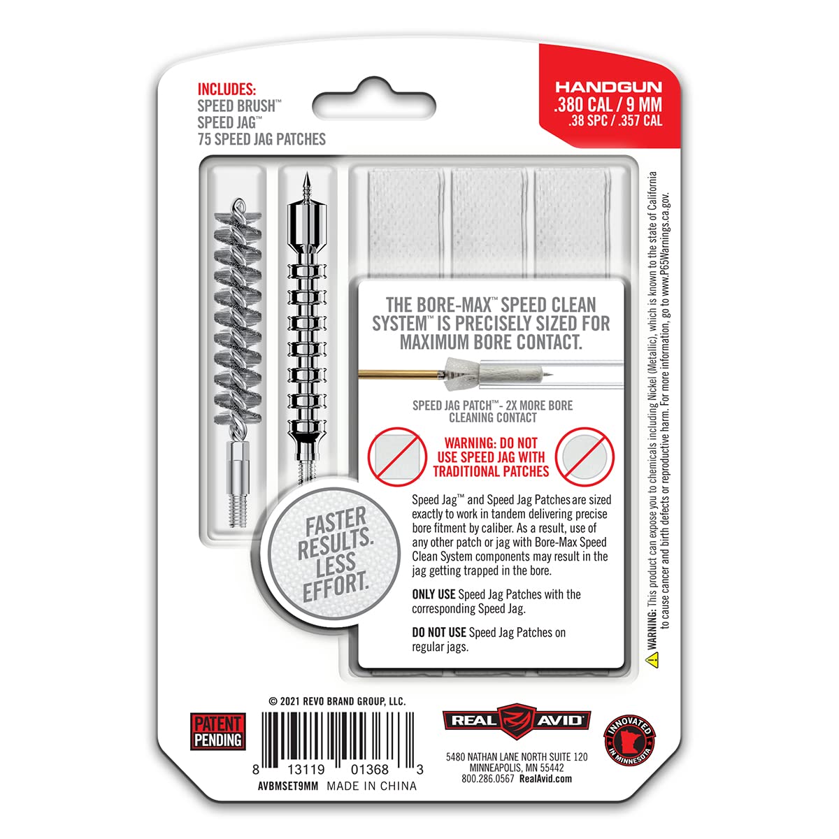 Real Avid Bore Max Set 9 mm