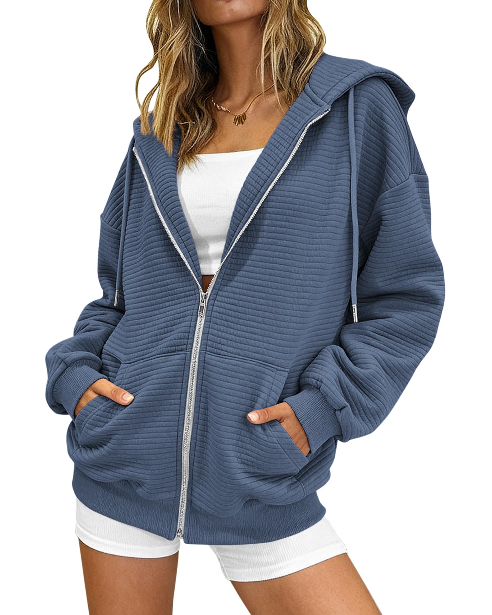 BTFBM Zip Up Hoodie Women Long Sleeve Sweatshirts Fall Outfits 2025 Oversized Hoodies Casual Fashion Jackets