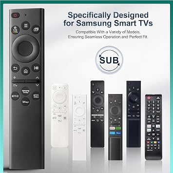Replacement for Samsung Frame TV Remote, BN59-01385A for 2018-2025 All Samsung Frame Smart TV Series: Neo, OLED, QLED, Crystal UHD, Frame