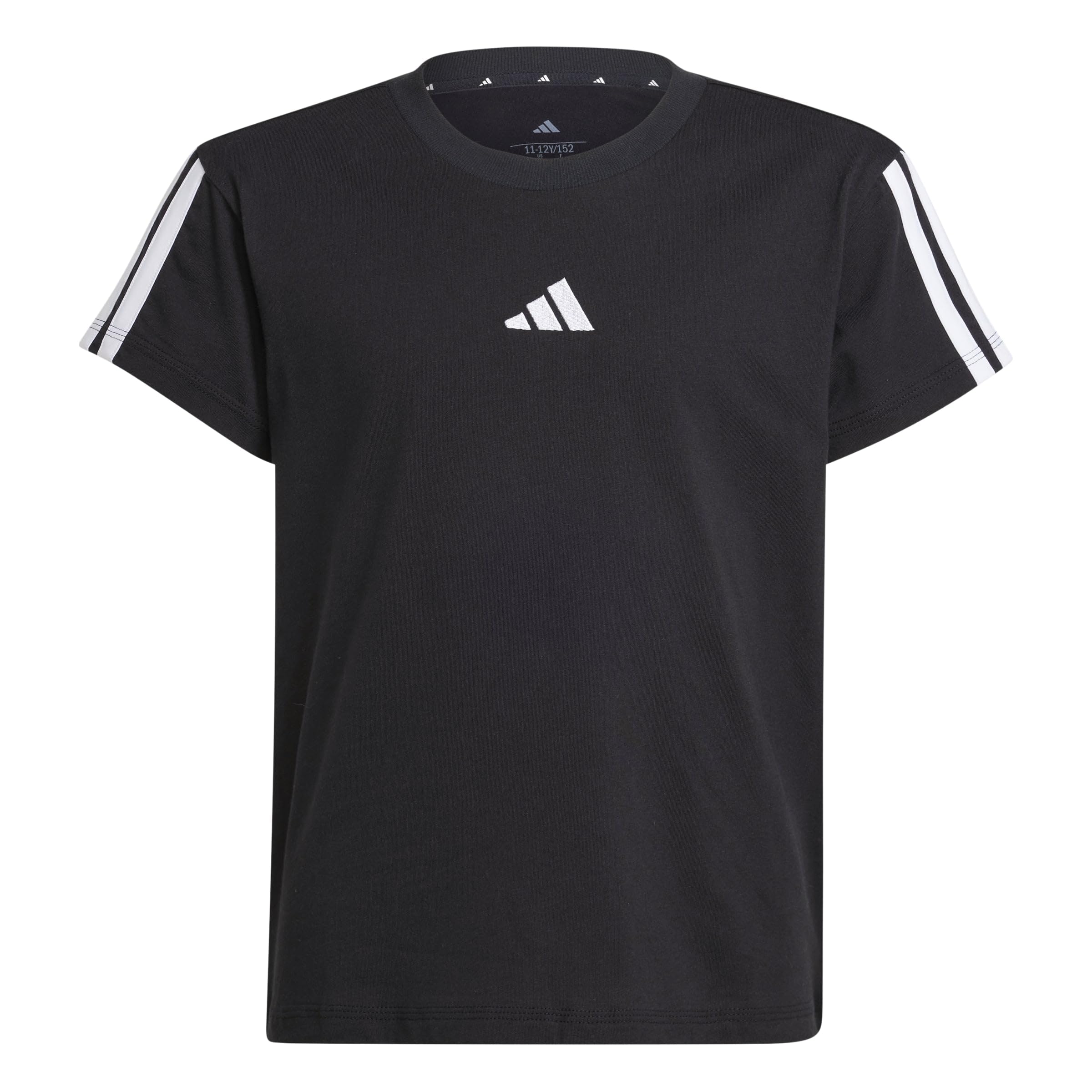 Adidas Bambina Essentials T-SHIRT, Black / White, 13-14 Years-image