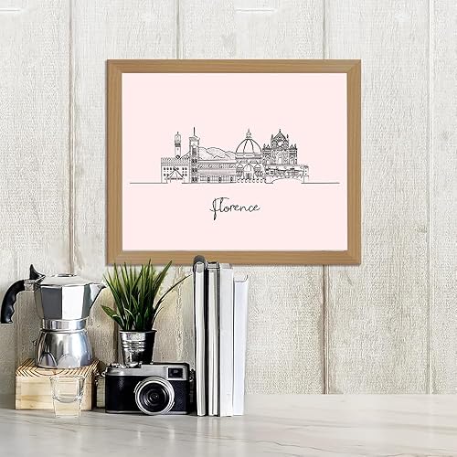 Vista 193 de TJ Originals - Barcelona, Madrid y España vistas de la ciudad, arte de pared ilustrado a mano, decoración de pared de sala de estar - Pósteres