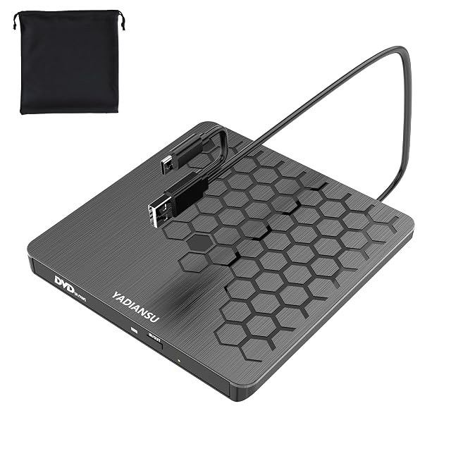 External CD DVD Drive 0 5 Ultra Slim USB 3 0 Type-C DVD Player CD DVD -RW Optical