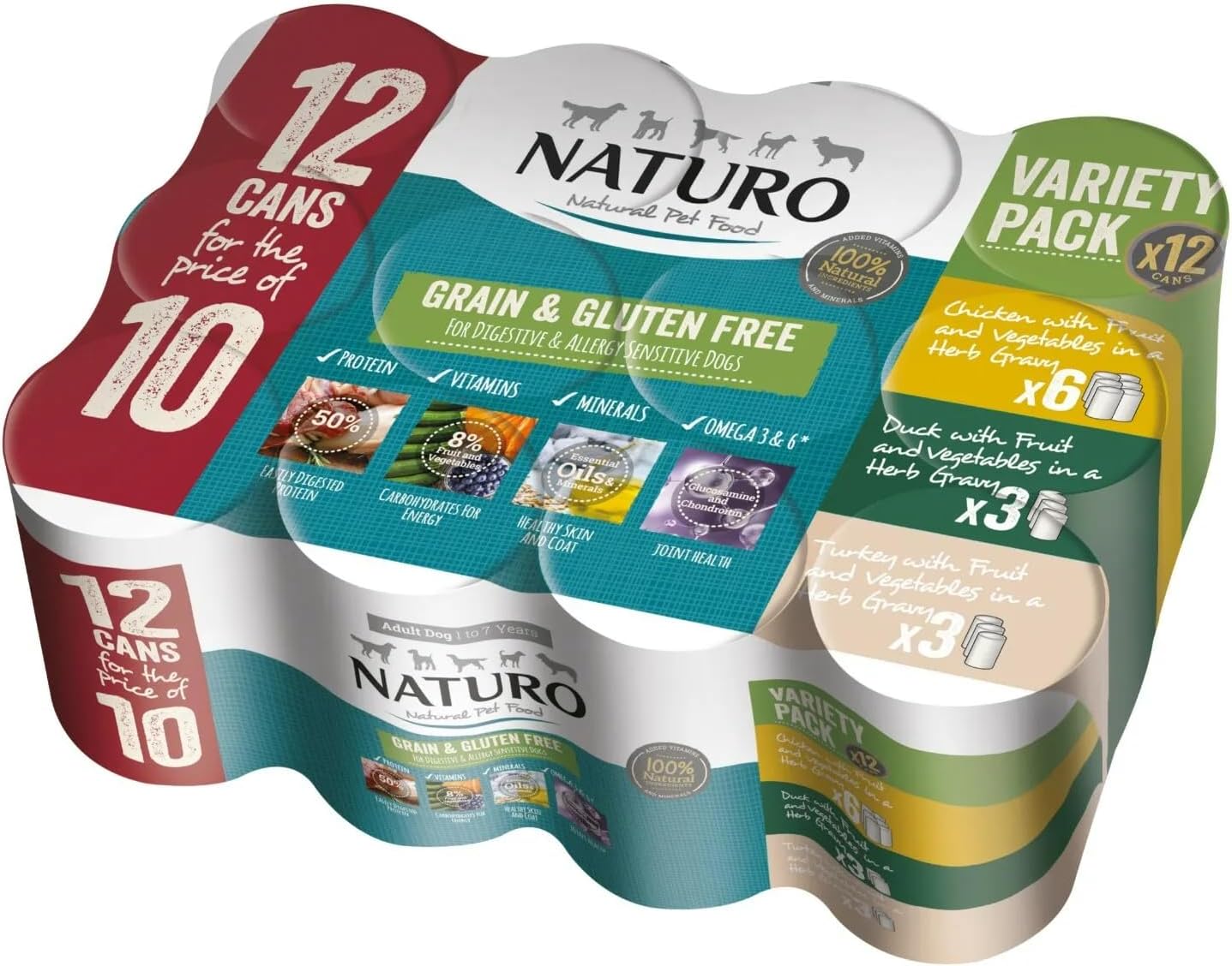 Naturo Adult Dog Grain Free 6 X 400g Amazon co uk Pet Supplies naturo-adult-dog-grain-free-6-x-400g-amazon-co-uk-pet-supplies