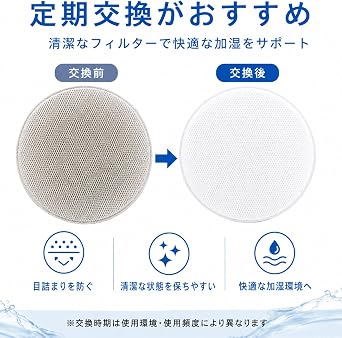 3 Pack For Panasonic F-ZXJV90 Humidifier Filters F-VC70XJ F-VC70XM F-VXK90 F-VXM90 F-VC70XL F-VC70XP Replacement Filter Humidifier Filter Compatible Air Purifier Consumable Replacement