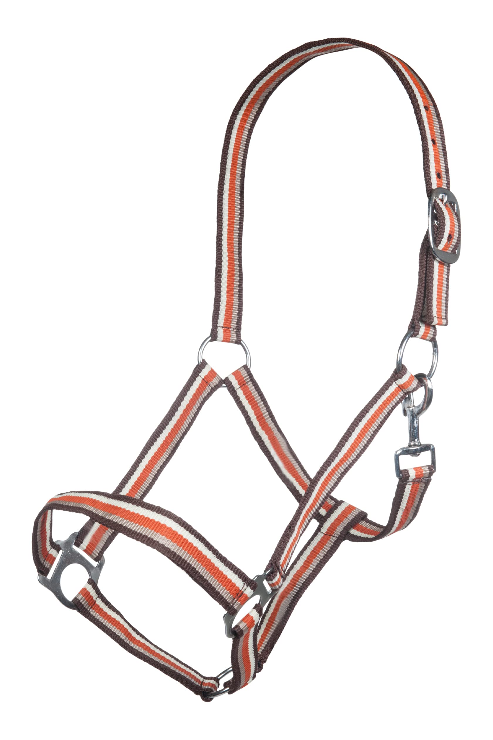 HKM Linz Funda Eige Warmblut: cabezada acolchada de cuadra para caballos de hípica