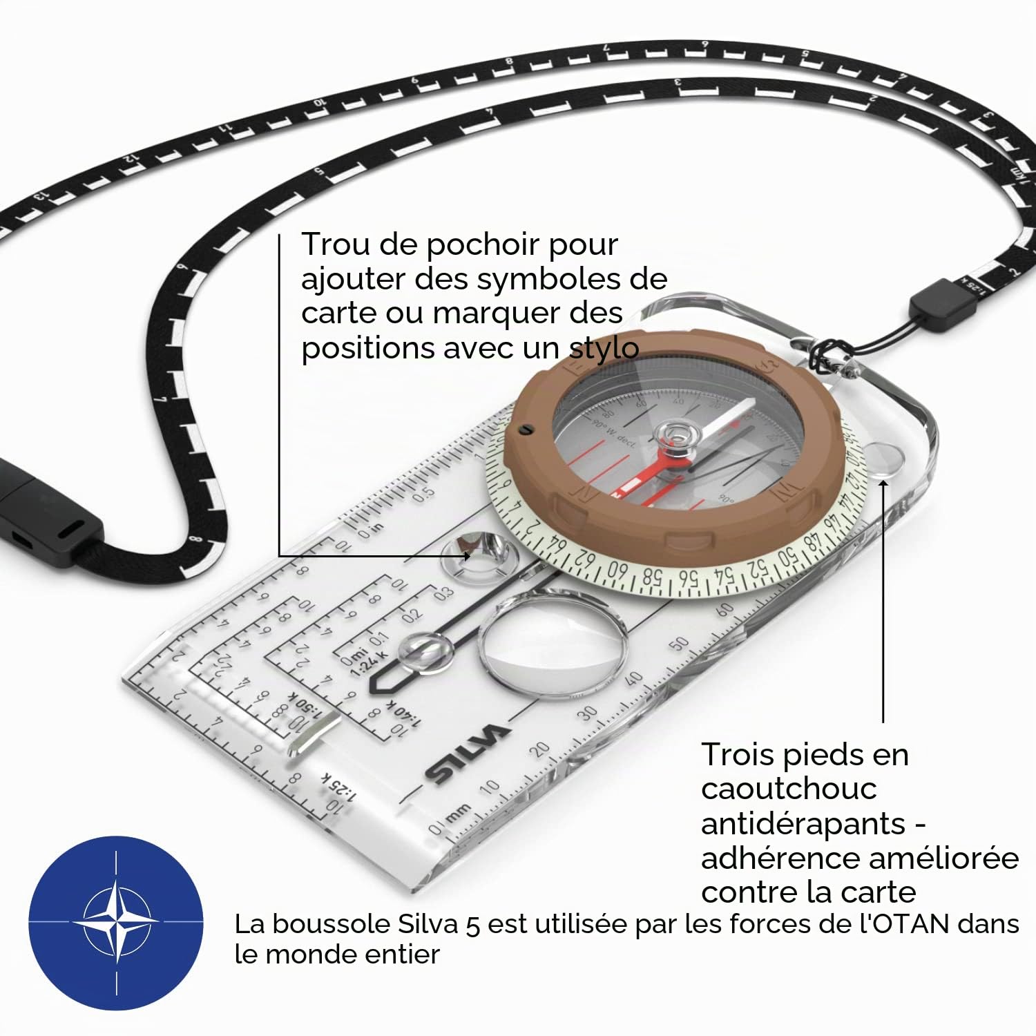 Silva Boussole 5-6400/360