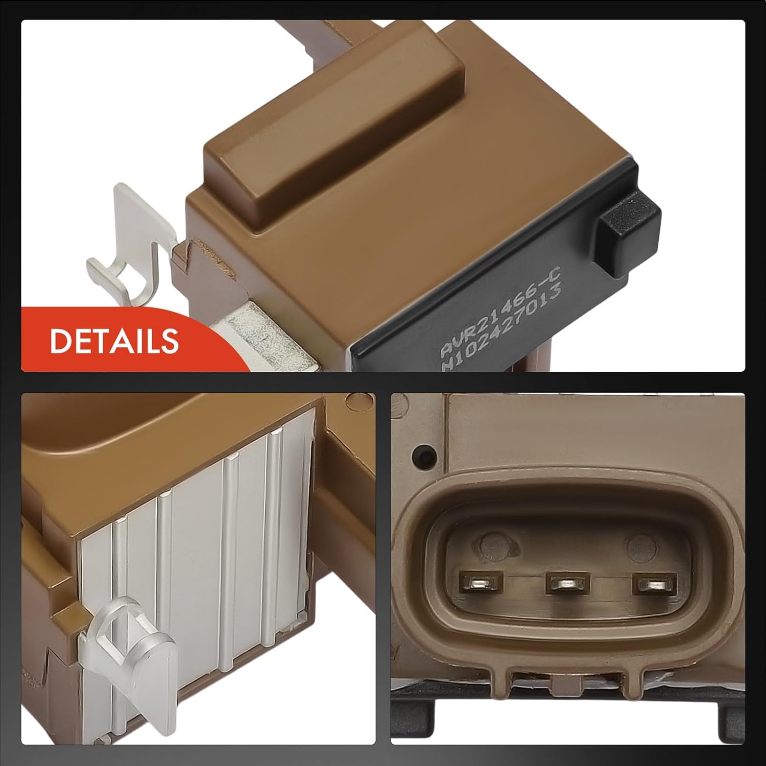 A-Premium Alternator Voltage Regulator Compatible with Suzuki-Europe Truck Grand Vitara II 1900 2005-2010, 14.5V B-Circuit 14.5 Vset