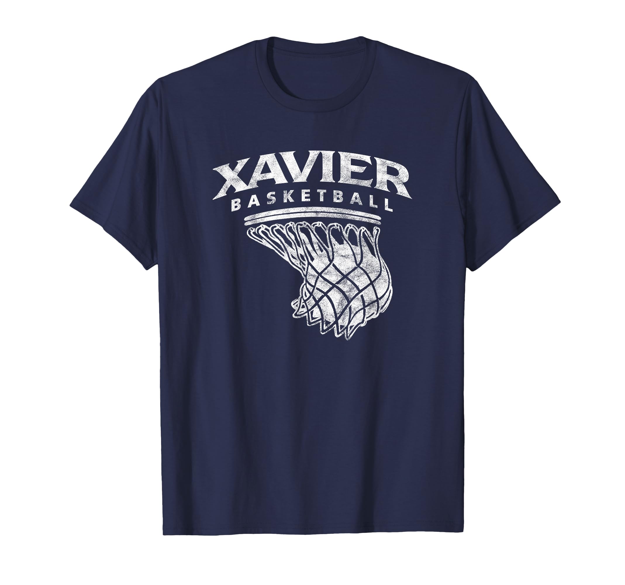 Xavier University Musketeers Basketball Hoop T-Shirt