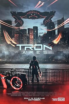 TRON ARES MOVIE POSTER 2 Sided ORIGINAL INTL FINAL 27x40 JARED LETO JEFF BRIDGES