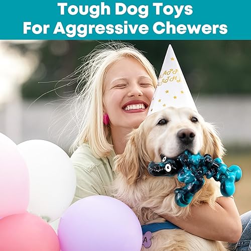 Miniatura 2 de Dog Toys for Aggressive Chewers Large Breed, Dog Chew Toy, Tough Dog Toys for Large Dogs, Durable Large Dog toys Unleash Your dog's Energy,