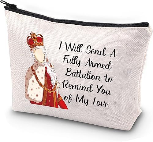 Miniatura 1 de JYTAPP Hamilton Musical Broadway Bolsa de maquillaje Hamilton Regalo para fanáticos de Hamilton I Will Send A Fully Armed Batallion to Remind You of