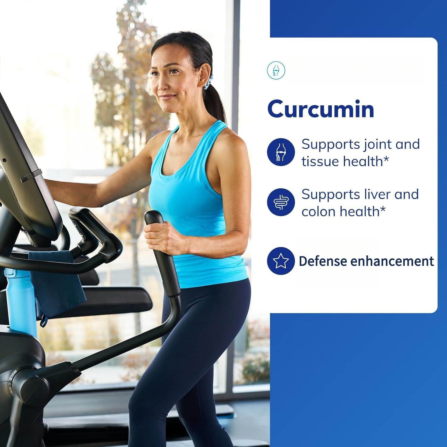 Curcumin-Phytosom, hilft bei der Muskelregeneration, unterstützt Gehirn und Nerven, fördert den Stoffwechsel und erhält ein jugendliches Aussehen