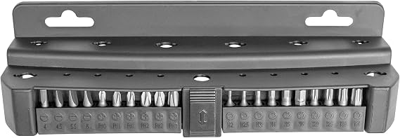 Brüder Mannesmann Werkzeuge M11415 Screwdriver and Bit Set 37-Piece