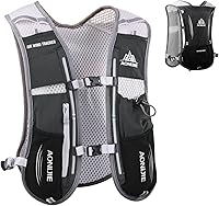 Vista 11 de TRIWONDER - Mochila de hidratación tipo chaleco de 1.45 galones, para correr, maratón, ciclismo y senderismo al aire libre