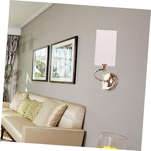 Vista 6 de DECHOUS Elegante pantalla cuadrada de tela para lámpara sobre bombilla para luces, fácil de instalar, regalo