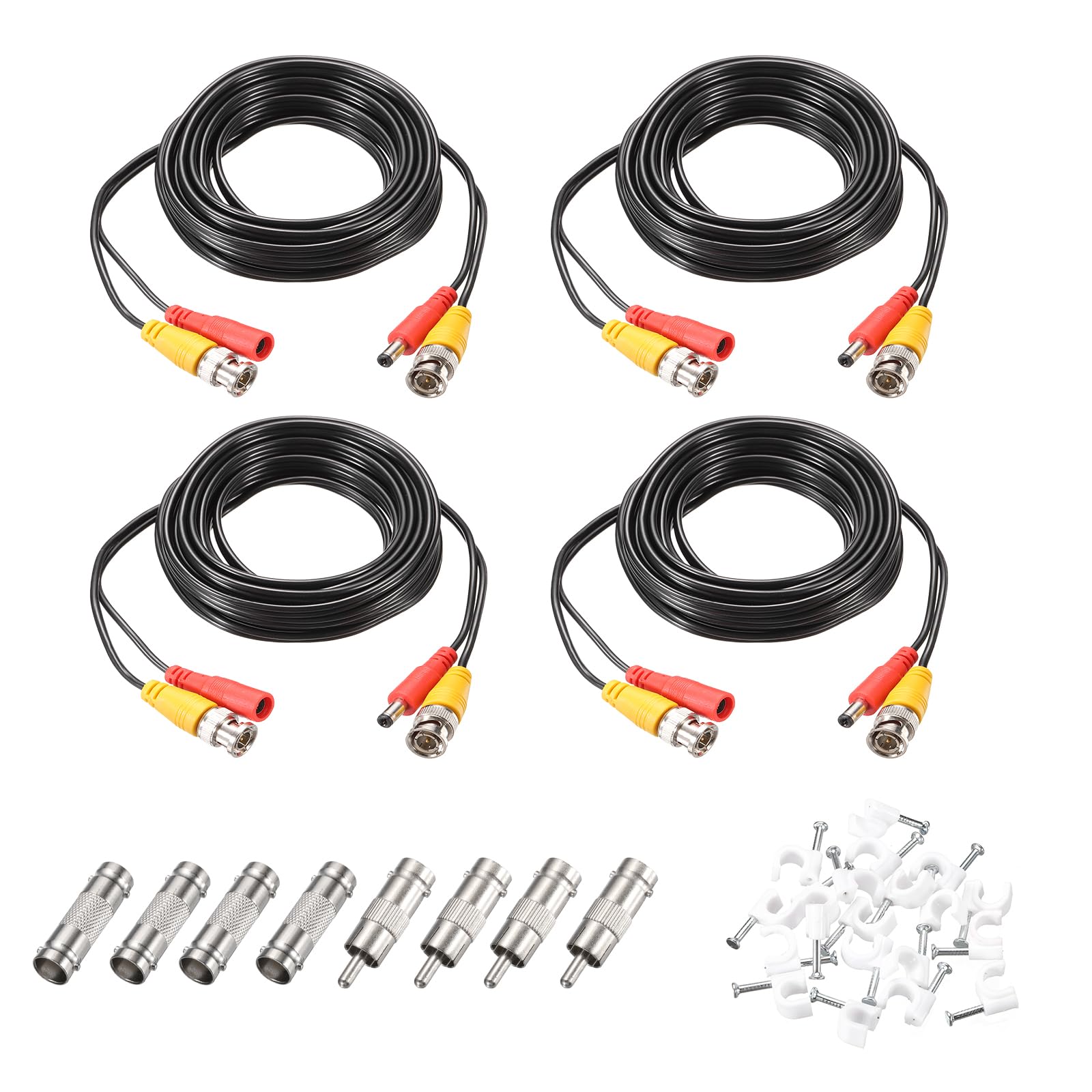 Cable BNC plug & play de 3m con extensión CC para una transmisión de vídeo estable y sin parpadeos 7