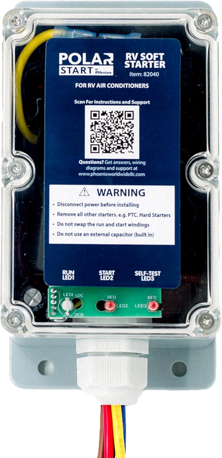 Polar Start, Soft Start Kit for RV Air Conditioner Includes Instructions for ...