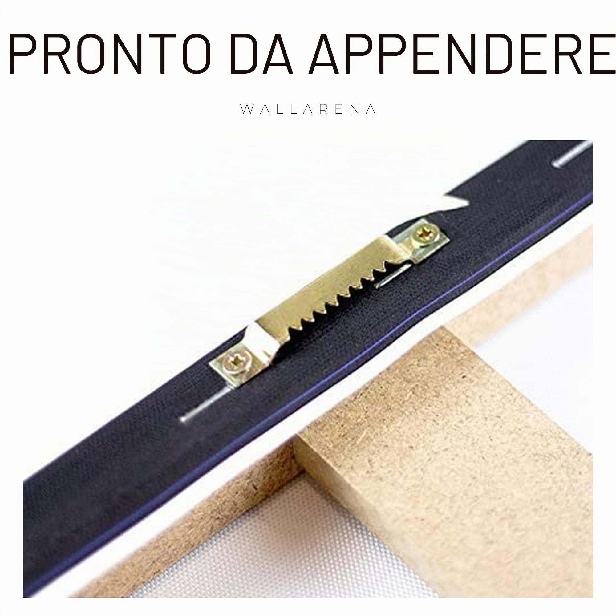WallArena Stampe su tela 80x80 cm | Quadro astratto da parete in blu, stampa su tela, immagine su tela, dimensioni: 80x80 cm (LxA) - pezzo unico su tela.