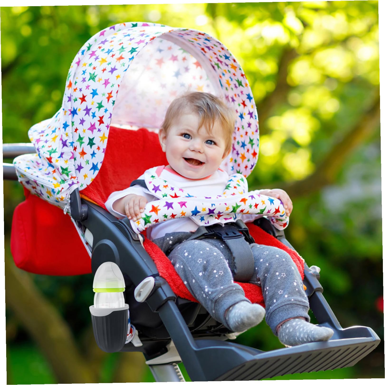 UPKOCH 2pezzi Portabottiglie Per Passeggini Per e Bottiglie Accessorio Per Mamme e Installazione Facile e