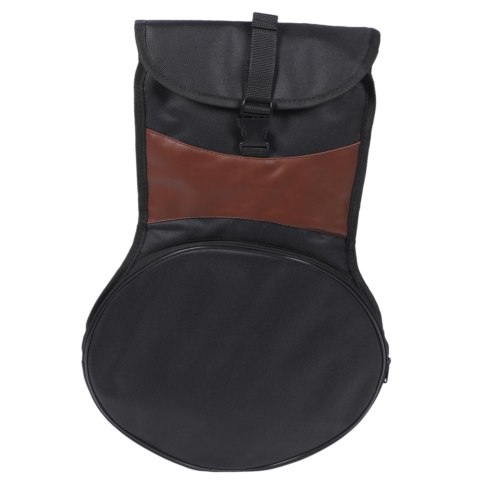 VANZACK Durable Oxford Cloth Dumb Drum Carrying Case Portable Storage Bag for Drum Pads Accessories Lightweight Zippered Protective Design for Musicians