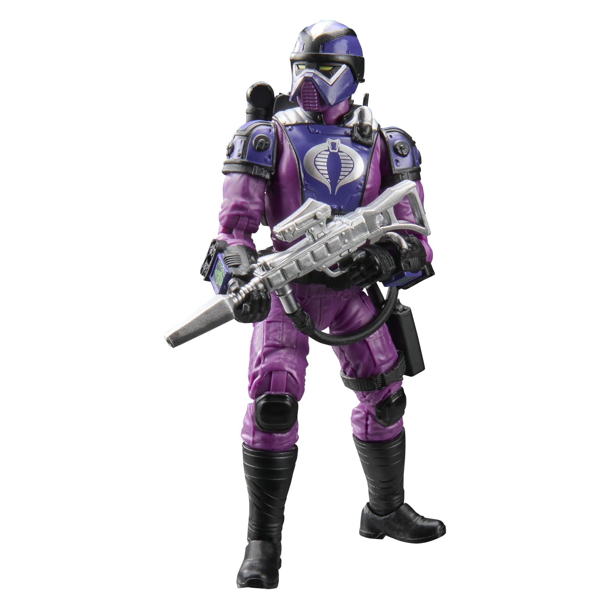 G.I. Joe Classified Series Retro Cardback Techno-Viper, Sammlerstück, 15,2 cm Actionfiguren-Set mit 8 Zubehörteilen
