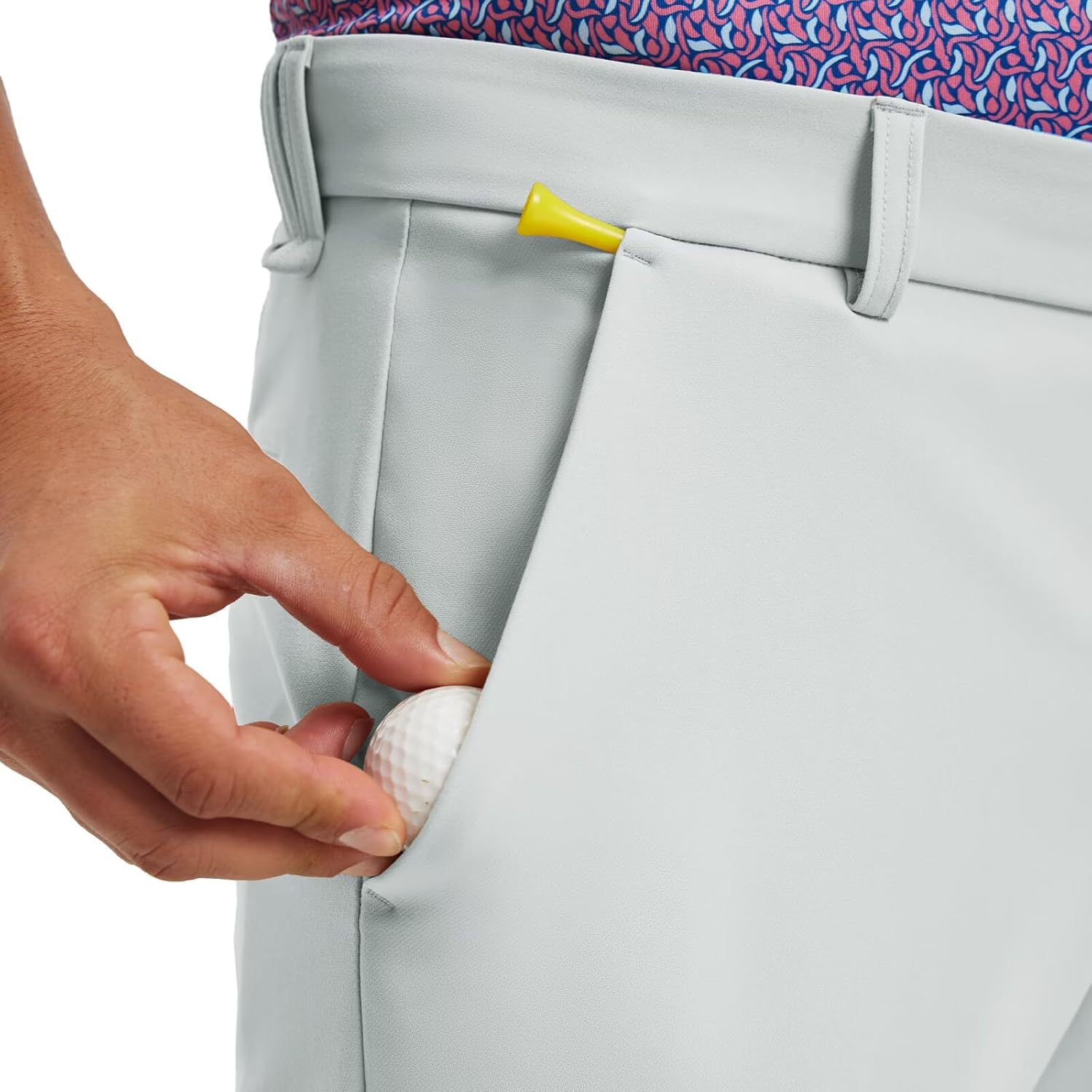 M MAELREG Men's Golf Pants Quick Dry Lightweight 30/32/34 Stretch Work Dress Casual Trousers with 4 Pockets Golf Pants Men - Image 4