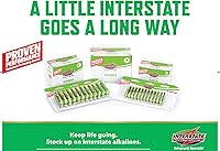 Vista 6 de Interstate Batteries Batería alcalina de 9 voltios (paquete de 12) Baterías multiusos de alto rendimiento de 9 V - Workaholic (DRY0196)