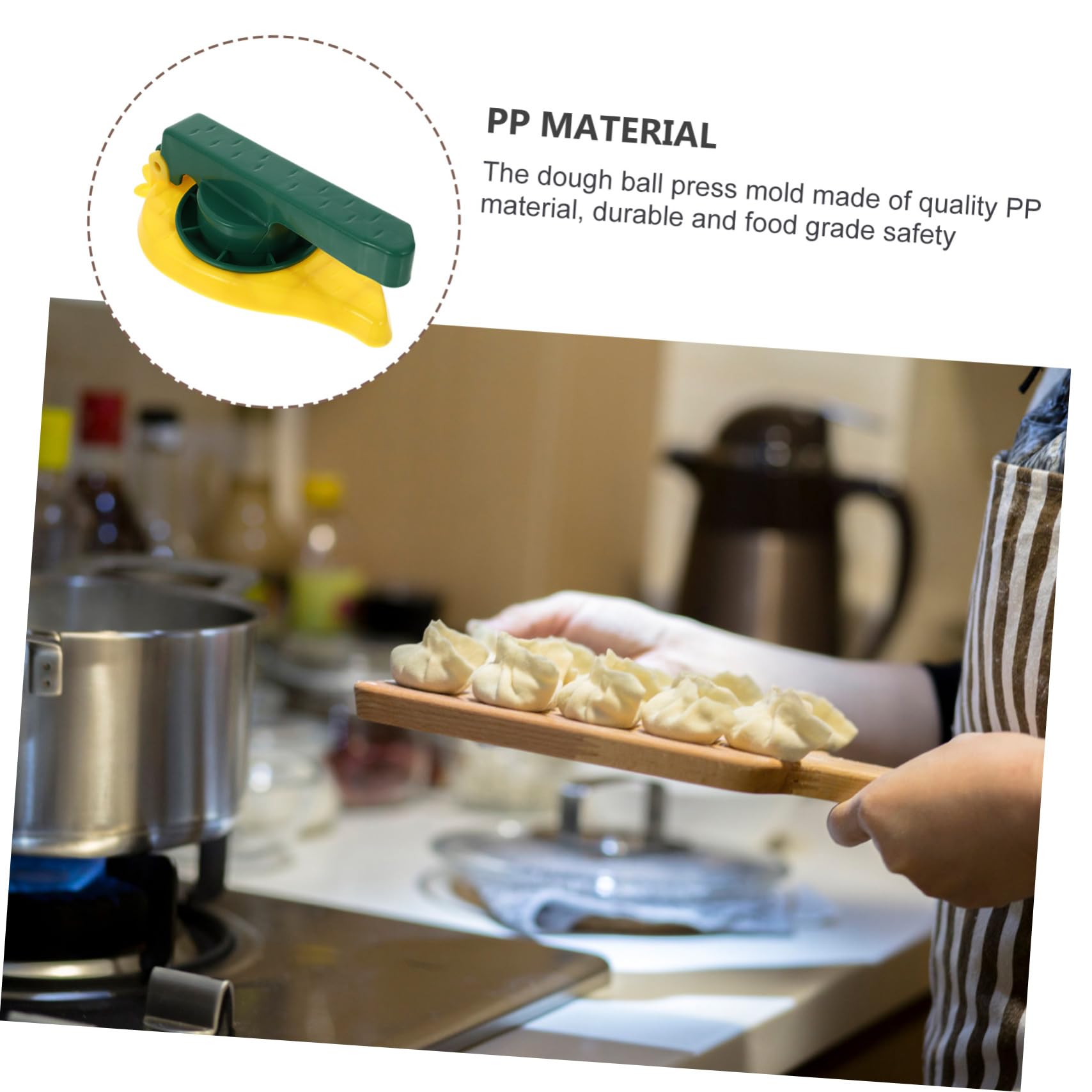 BESTonZON 2pezzi Stampo Per Ravioli Manuale Pressa Per Pasta Per Gnocchi e Wonton Strumento Ergonomico Per Cucina Facile Da Usare e Pulire