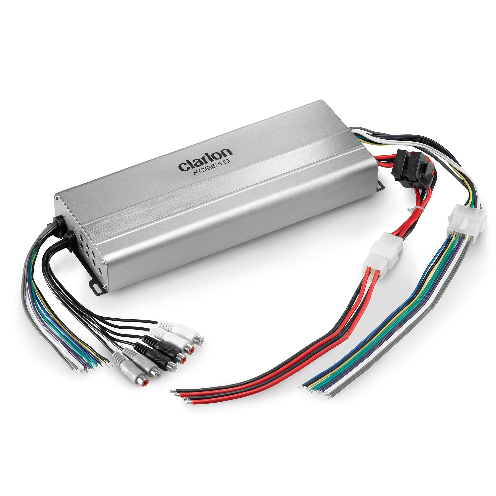 Clarion XC2510 UTV Marine Amplifier & Non-Ride Command RCA Adapter